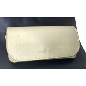 Giorgio Armani Glasses Soft Beige Snap Case Eyeglasses Sunglasses Designer EMPTY